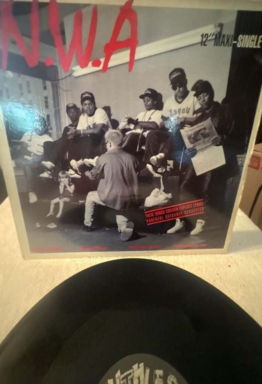 N.W.A. Gangsta Gangsta 12" Vinyl Maxi-Single